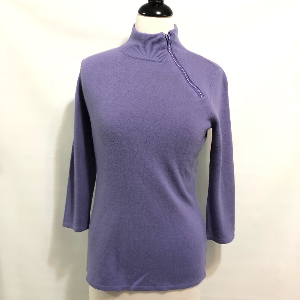 Mercer Street Studio EUC szS rhinestone zipper